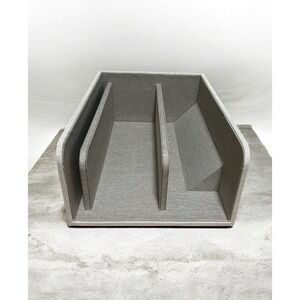 Caraway Food Storage Bin Holder Organizer Gray Kitchen Cabinet Storage 13x9x5